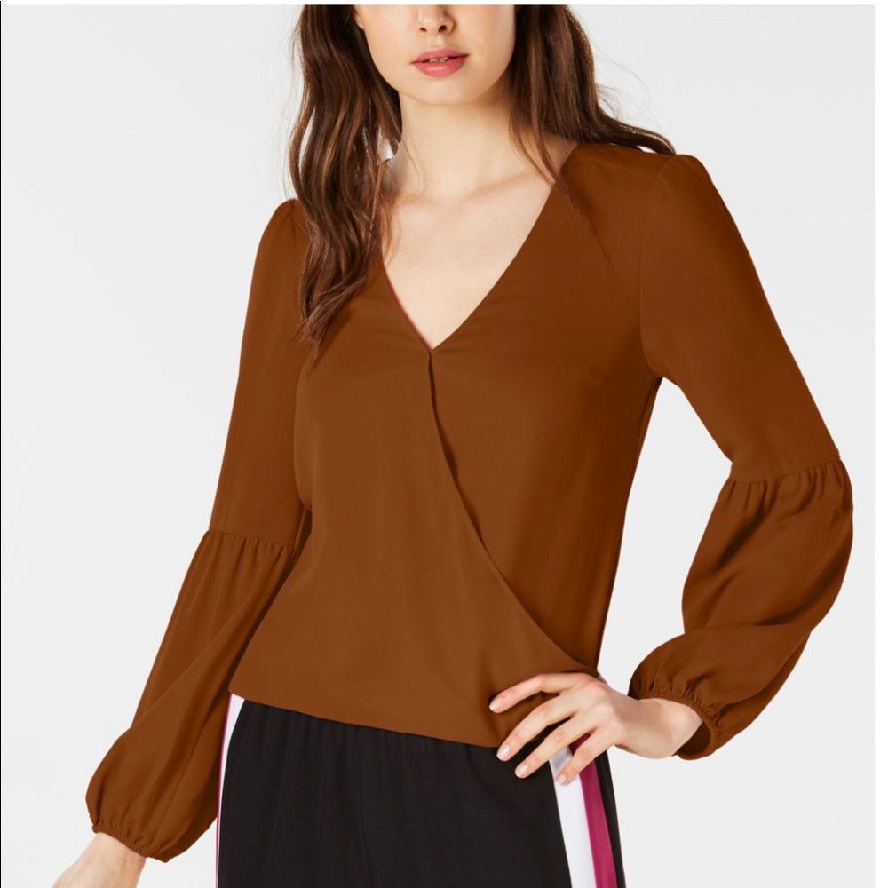 Bar III Chestnut Blouse